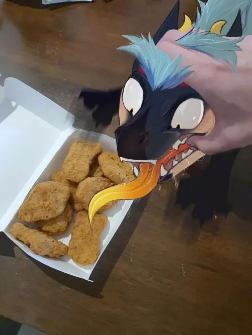 Nuggies. But really my friend is looking for the original picture of this meme, any idea where I can find it because I don't know the sauce. by AlexGreene123