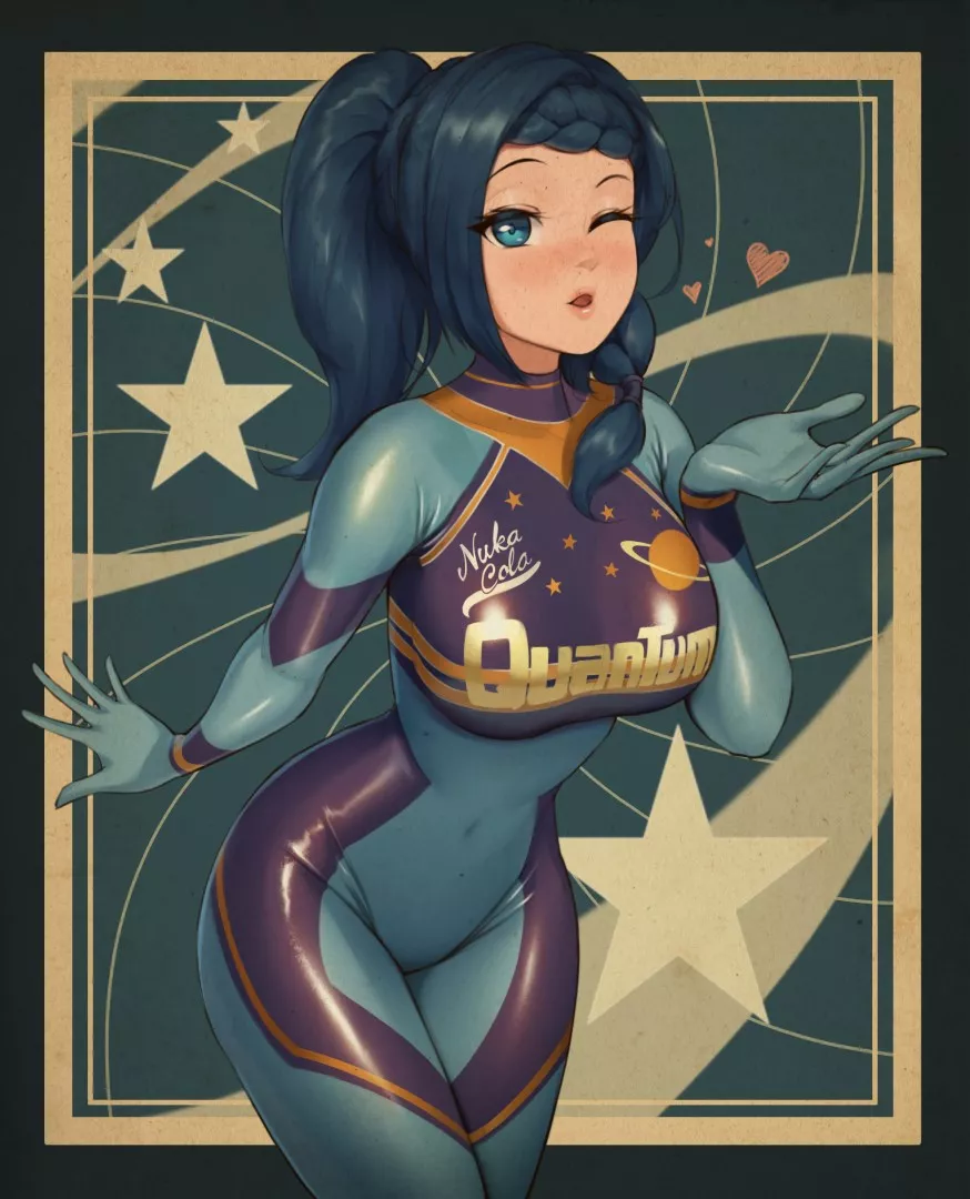 Nuka Cola Quantum Girl (Awan0918) [Fallout] posted by sequence_string