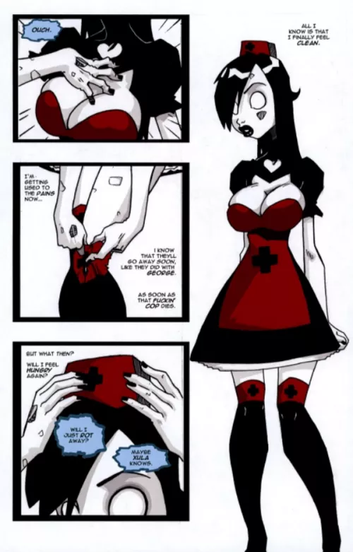 Nurse Janey [Zombie Tramp (2013) #3] by lordhater1