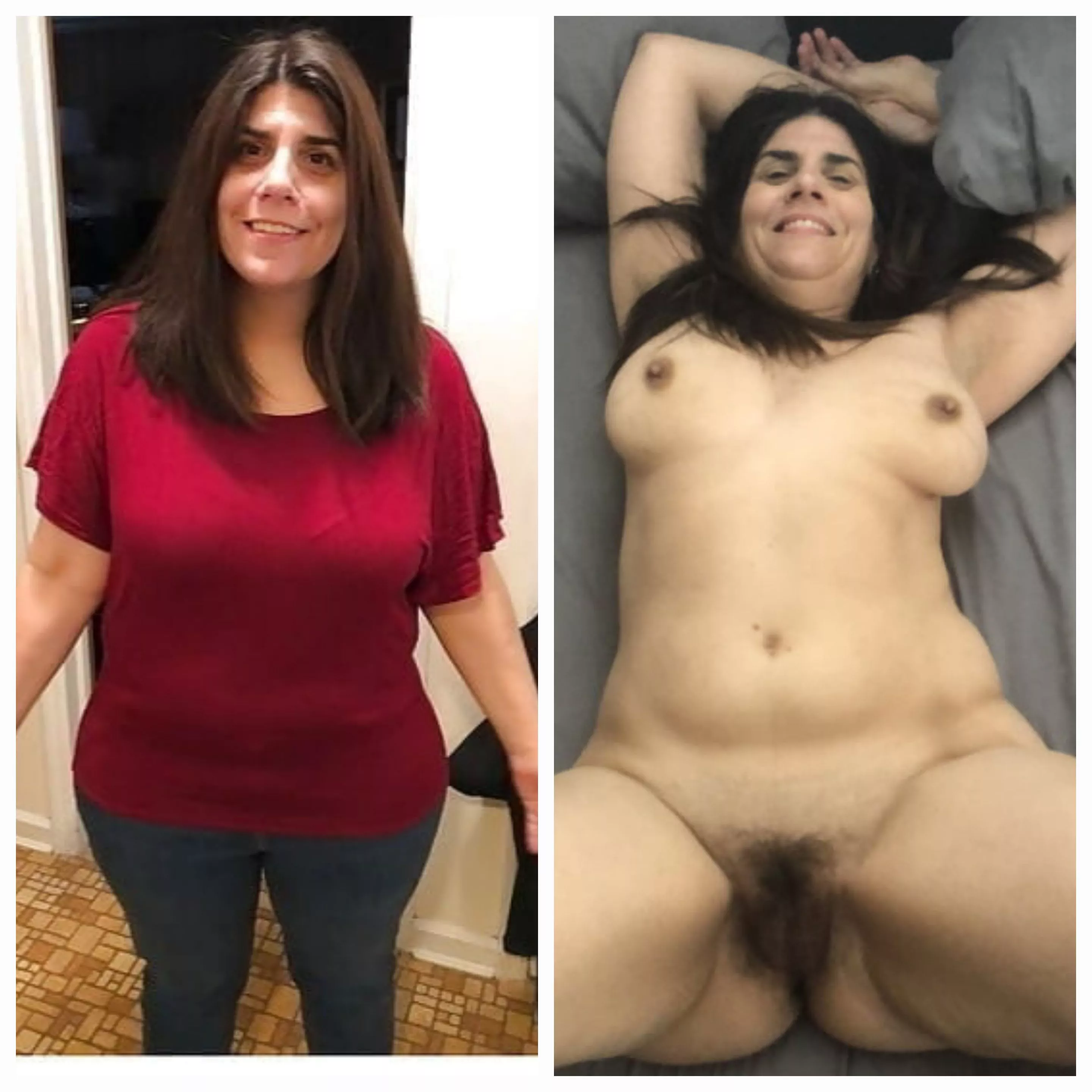 NY school teacher loves to smile big while posing completely nude on her bed 😋😉😜 posted by kylenavyguy