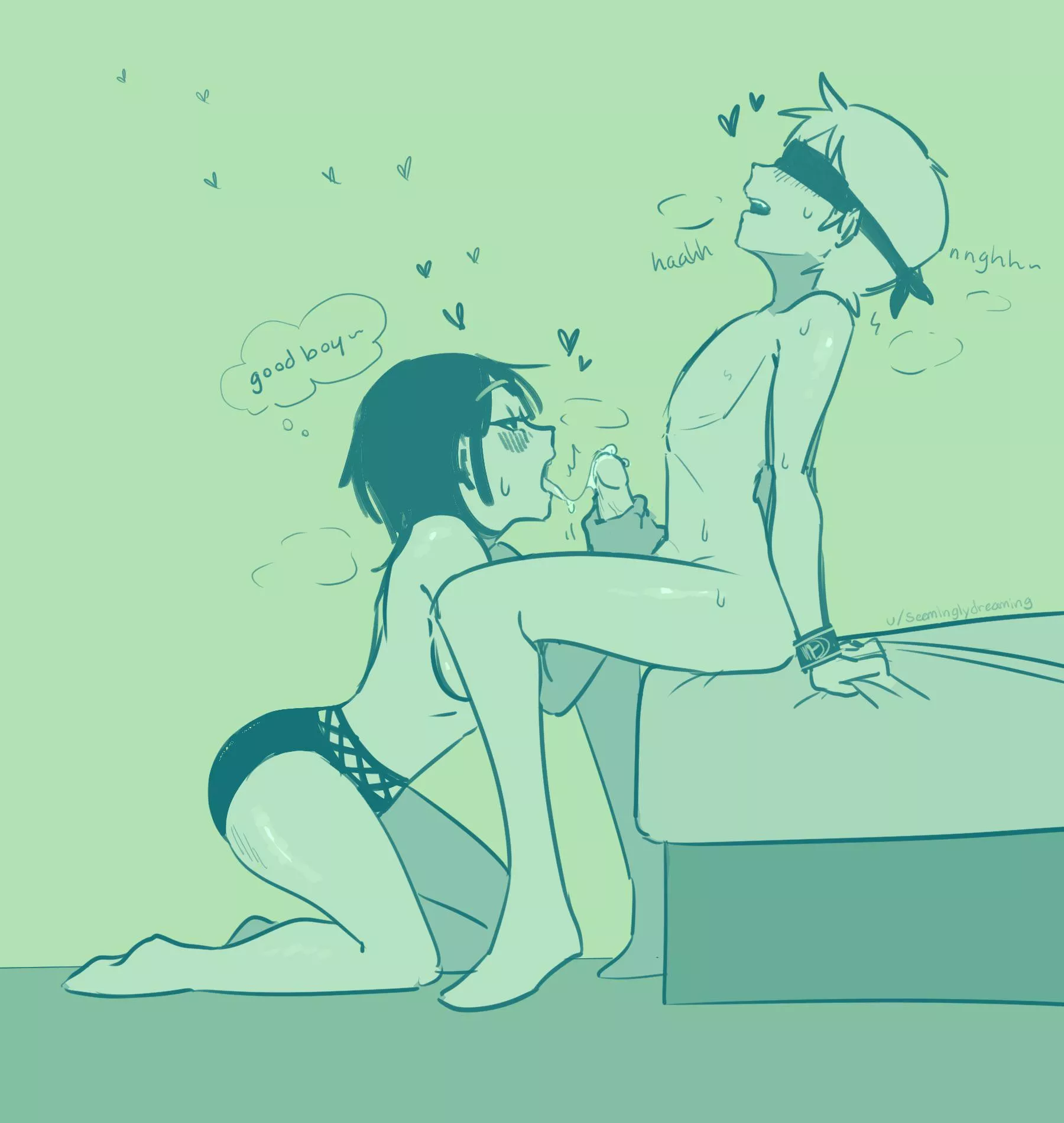 [oc] good boy posted by seeminglydreaming