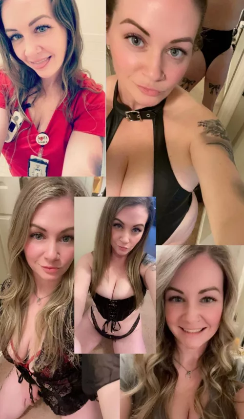 (OC) I'm a mom and nurse by day, and a BBC cum slut by night 🌙 .. I rarely fuck the same BBC more then once and I see play dates about twice a week so you do the math 🤓💦.. creampies are my favorite FYI. by fet_freeek