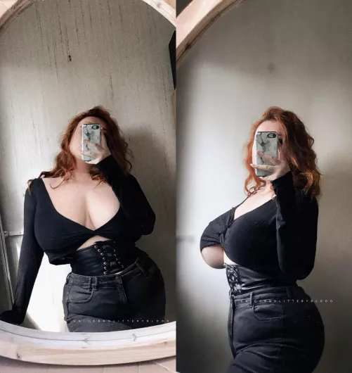 [OC] I’m going to the bar like this! Is that too much? by Unicornglitteryblood