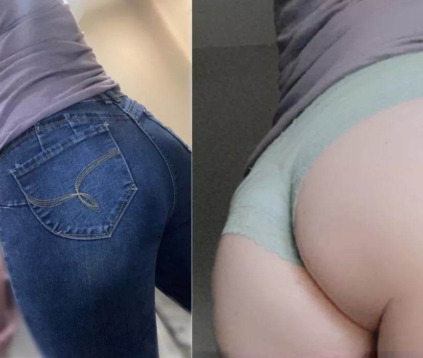 [OC] Jeans on or off? posted by Montana_Mare