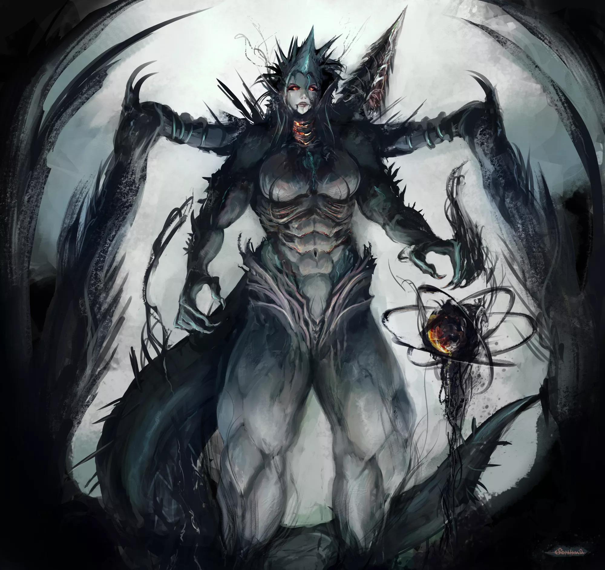 (OC) Lady Gogmazios, by Sephilash (me) posted by Sephilash