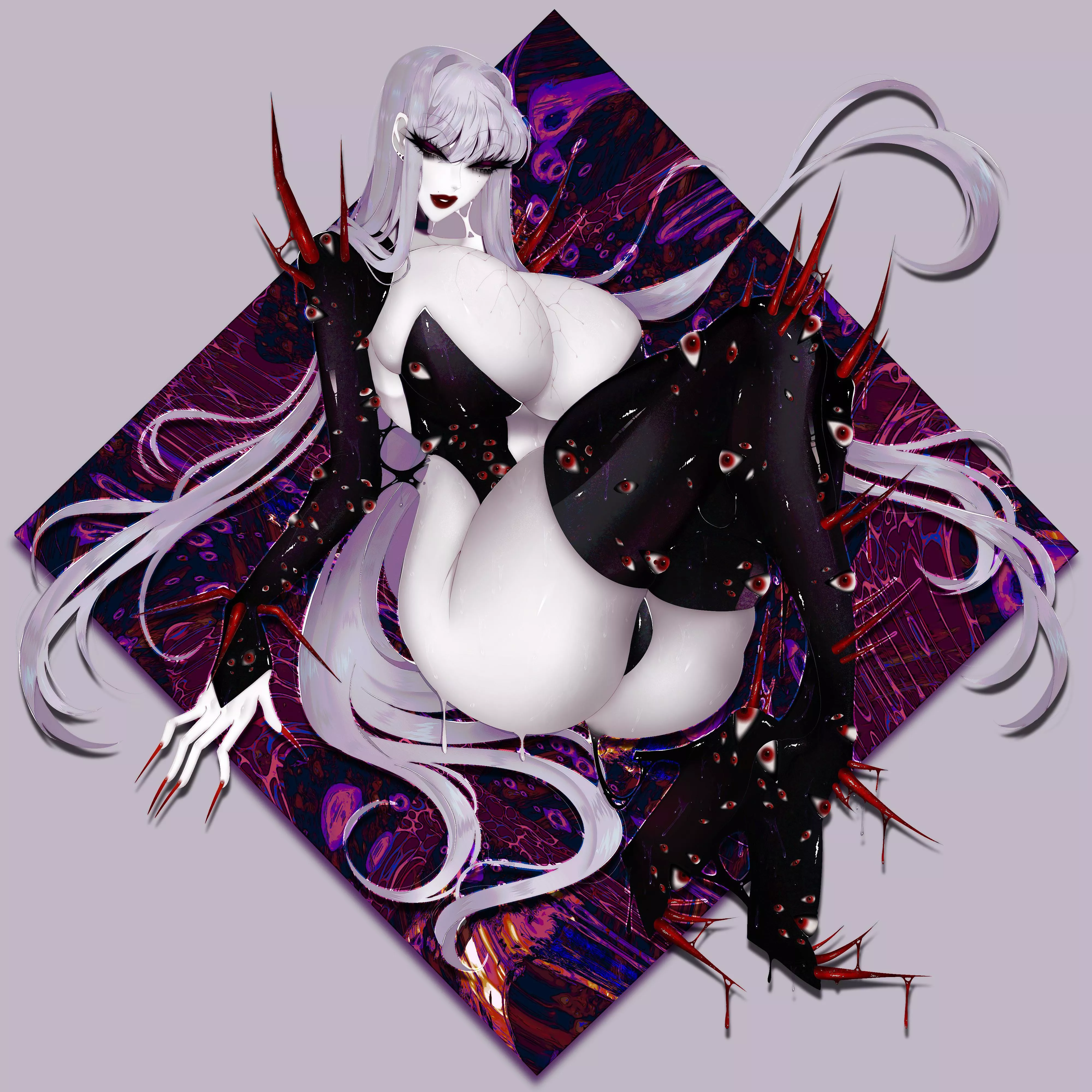 [OC] My OC, Grotesquerie Queen 💕 posted by MikuMikuNishiteAgeru