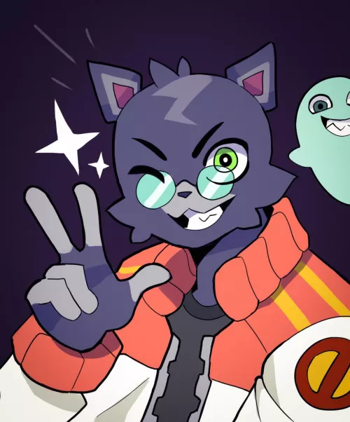 [OC] Wanted to do a little portrait of a paranormal investigator his name is Roh by A_Ghost_factory