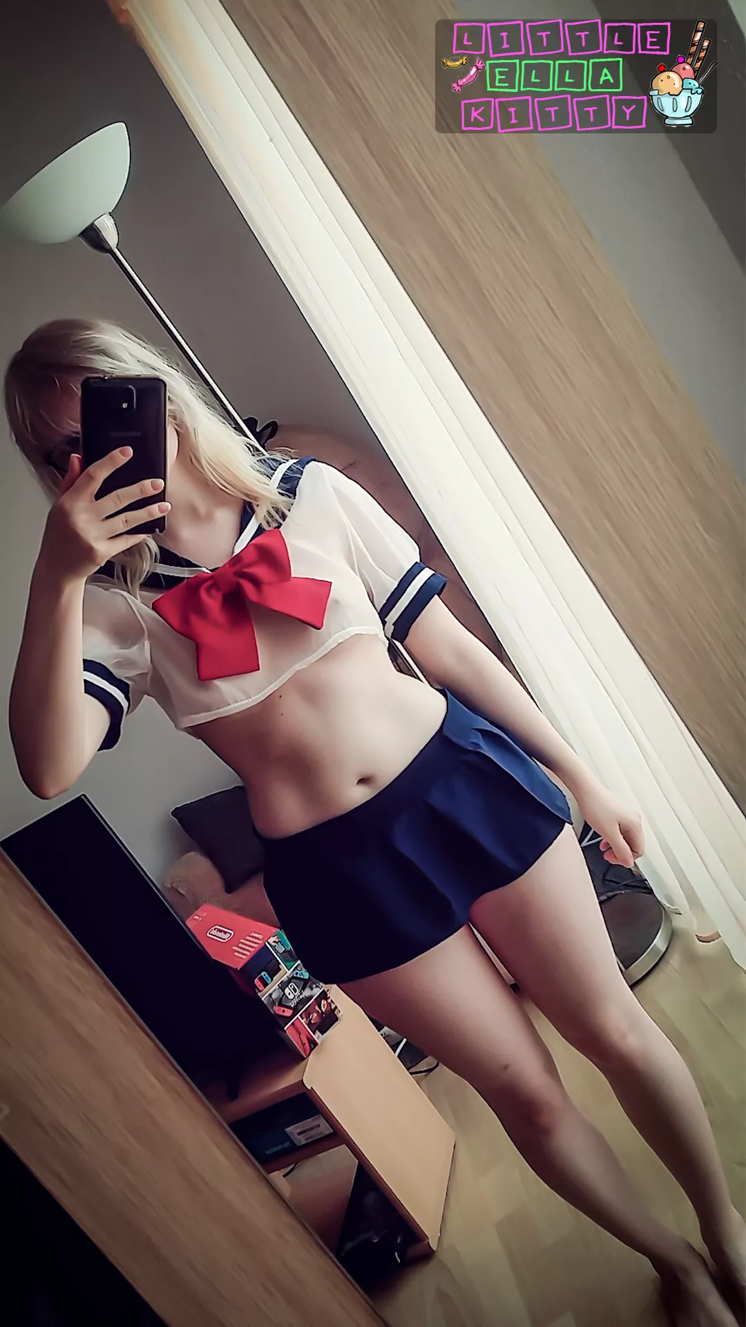 [OC][F] I'm insecure - would you cum on my tummy? posted by Little_EllaKitty