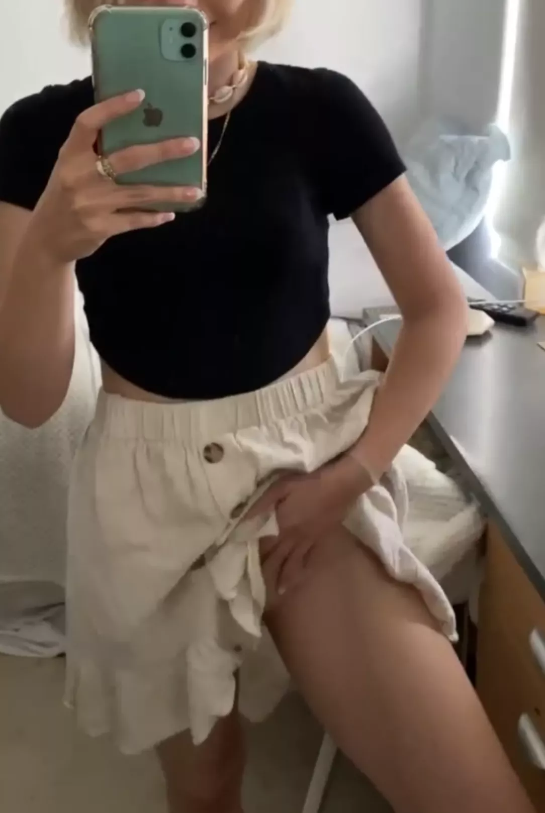 O(f)f to do some errands... sans panties 😏 posted by CuriousLittleKat