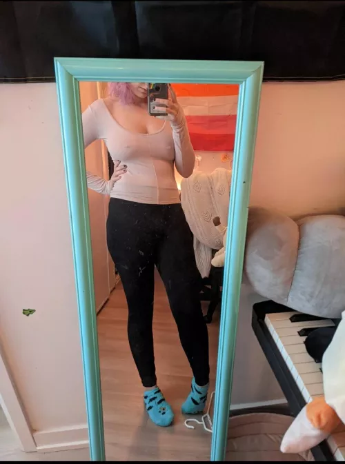 off to get groceries 💖 hope the freezer isles aren't too cold by PumpkinDash