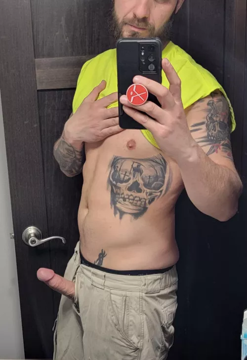 off to work 😜 by manofmanyfetishes007