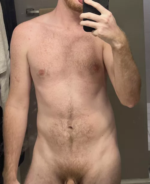 Off work and freshly showered 🧼 by AmazedHazed