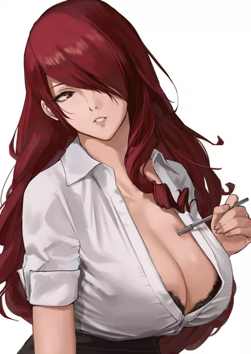 Office Lady Mitsuru (J@CK) by coldburgers