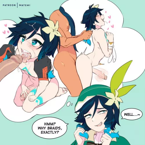 “Oh. I Just Like Braids.” by Astoru_Hidden