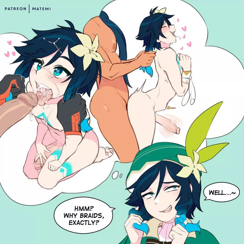 “Oh. I Just Like Braids.” posted by Astoru_Hidden