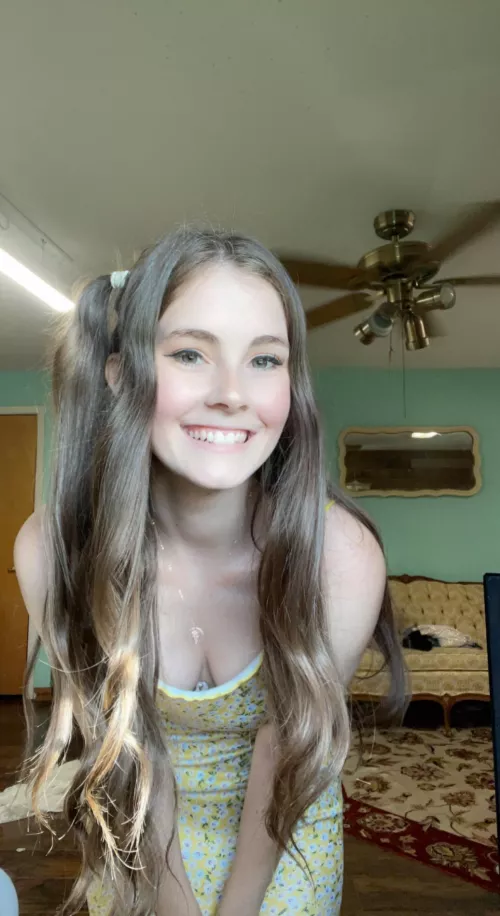 Oh no can you see down my shirt? 🙈😏😈 by Rapunzel333333