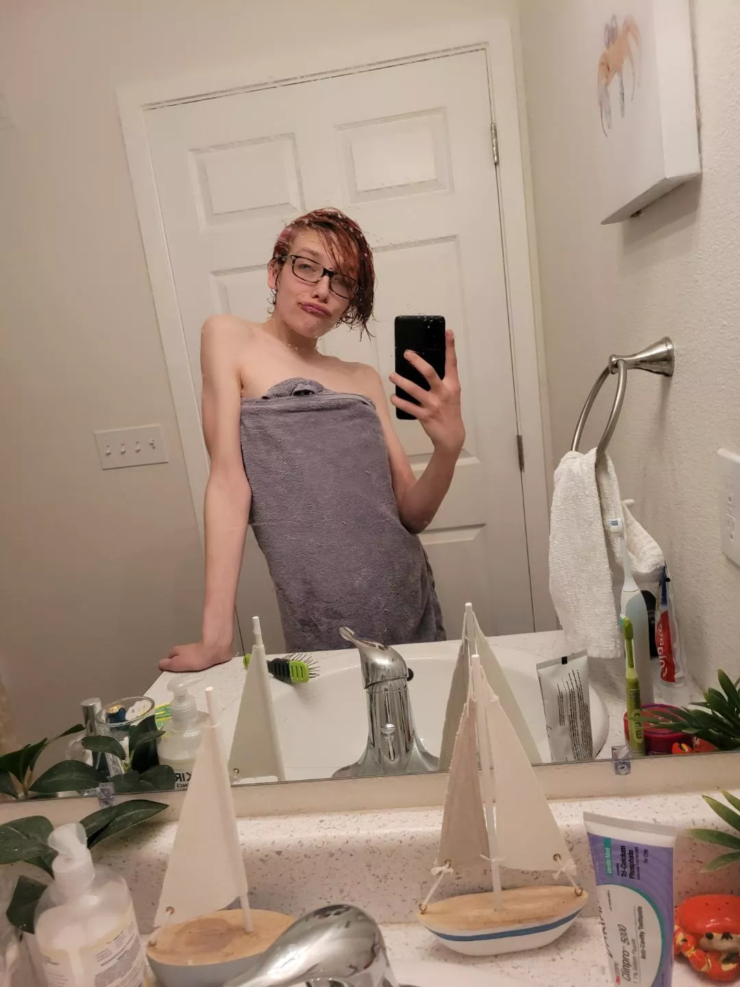 oh, You're a femboy? How do you wear your towel? posted by Lazii_Knight
