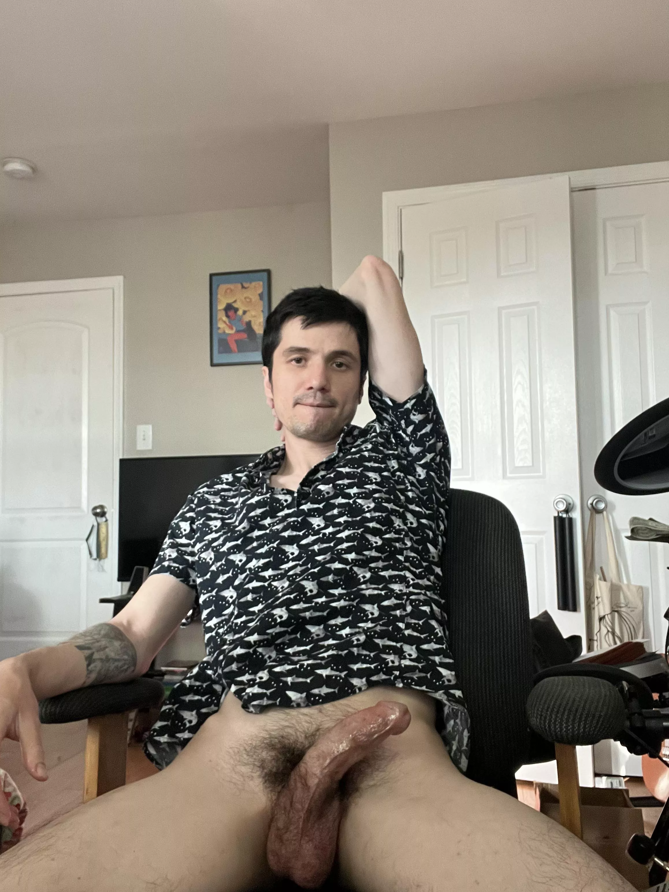 Oiled up and ready posted by suckingalem0n