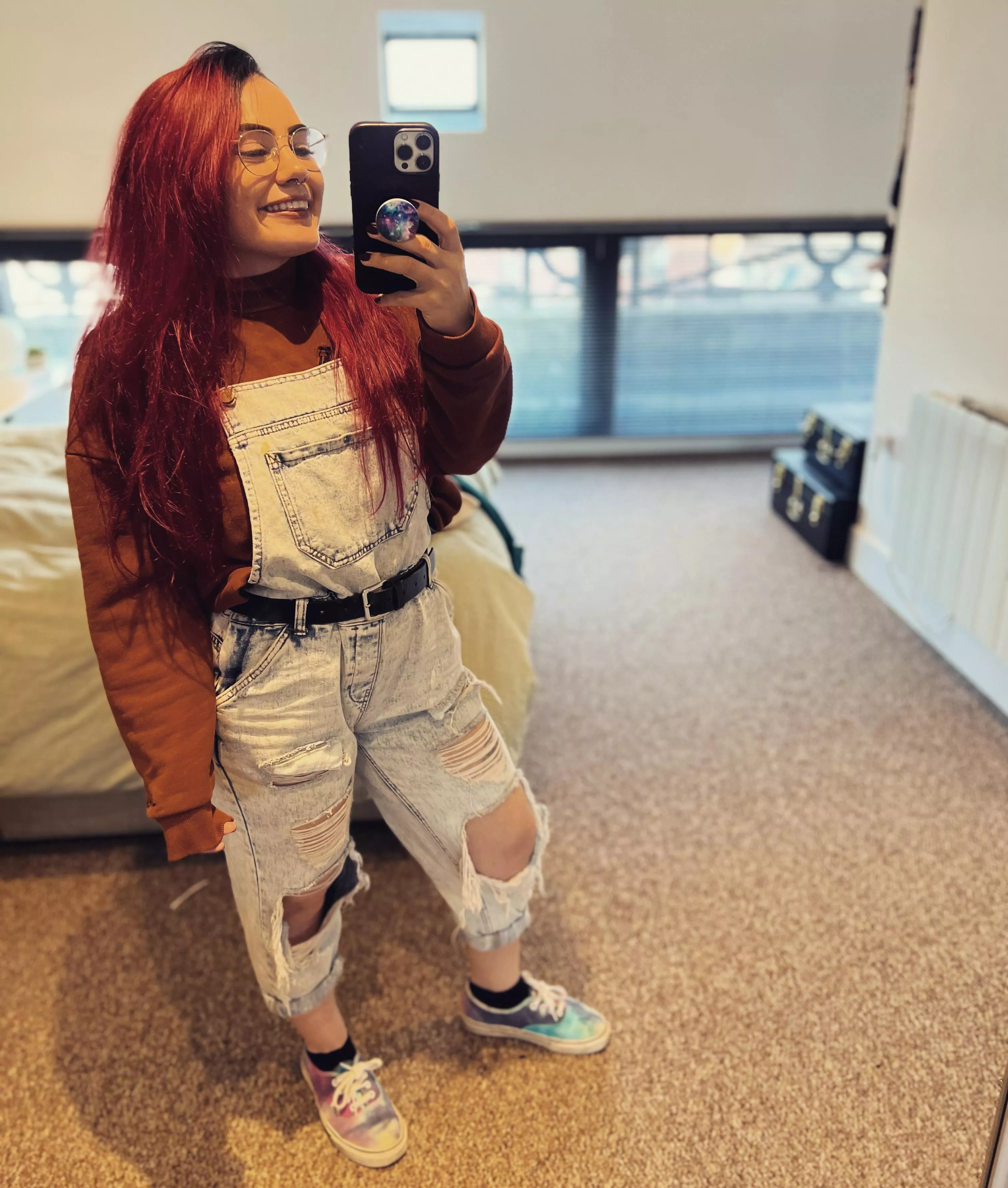 Okay but how cute are dungarees? 😌 posted by power_midget