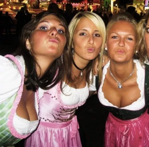 Oktoberfest must be tough for her with everyone else there on display posted by FlyingDutchmon