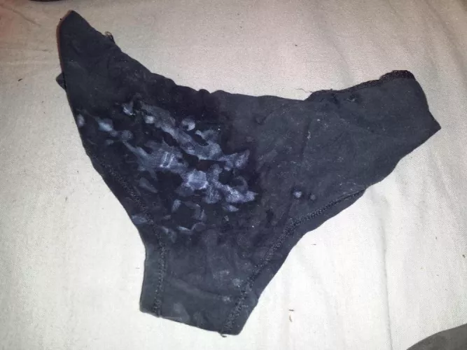Old and new cumstains on gfs panties by ale_jens