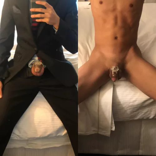 Old cage, but how would you dress me? Left or right? Only one is allowed. by Onentwodp