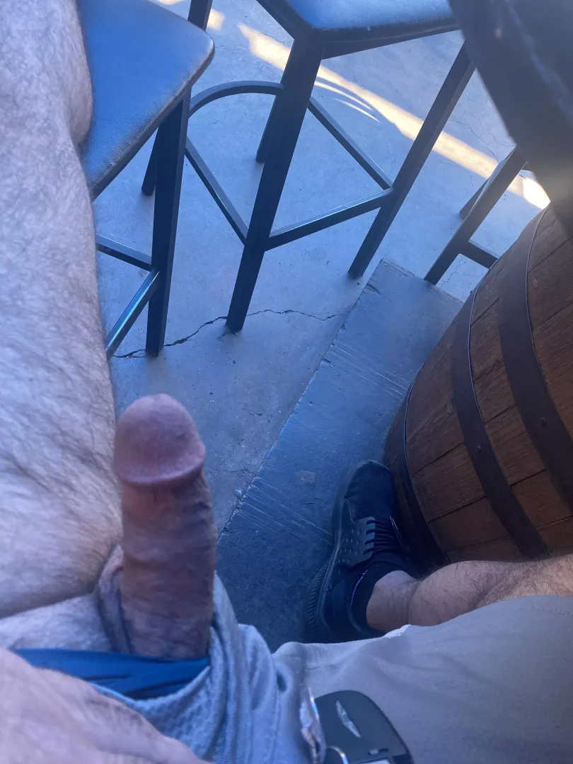 On a bar patio near Phoenix airport posted by LostinArizonaToday