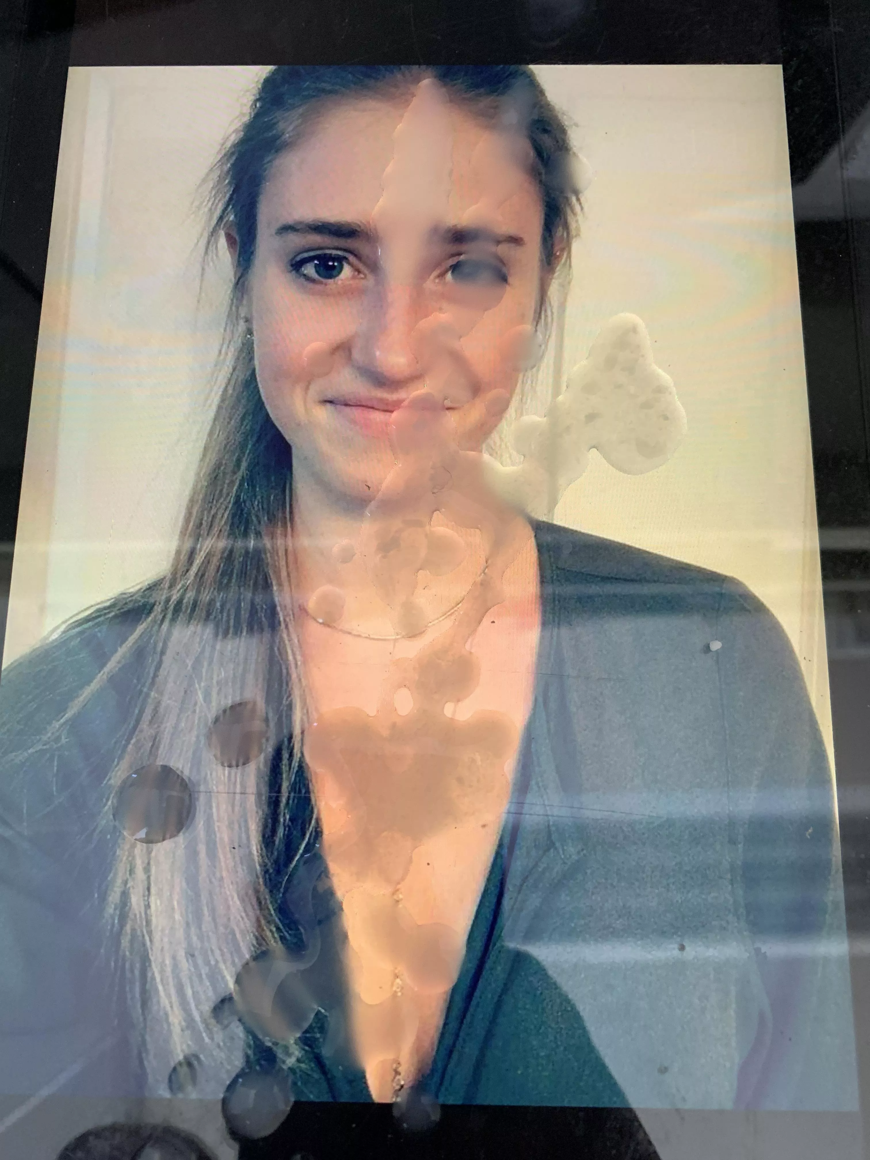 On her face! posted by merbs88