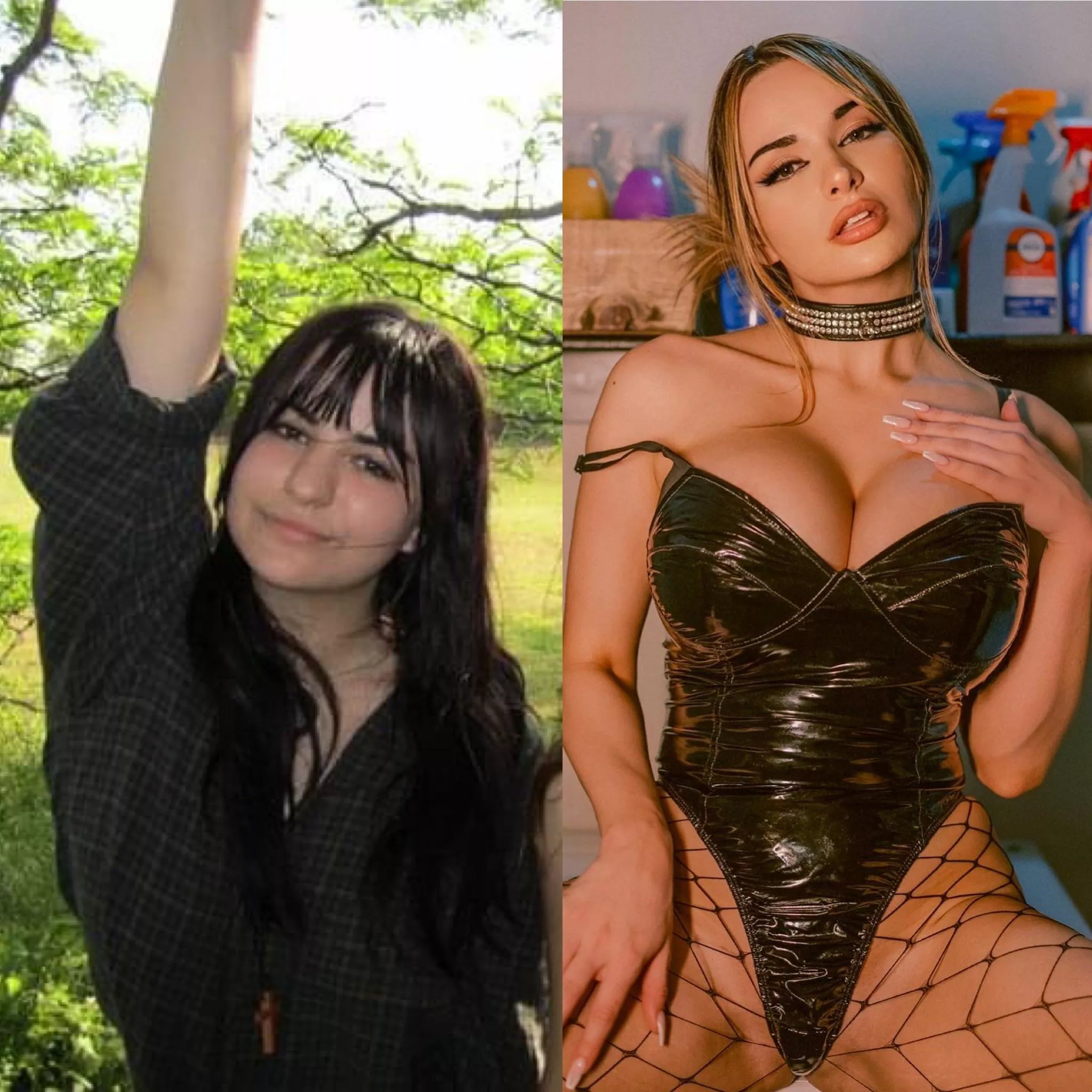 On my way to look like a blow up doll! I’m so proud of my journey so far though ☺️ posted by bimbomeplease