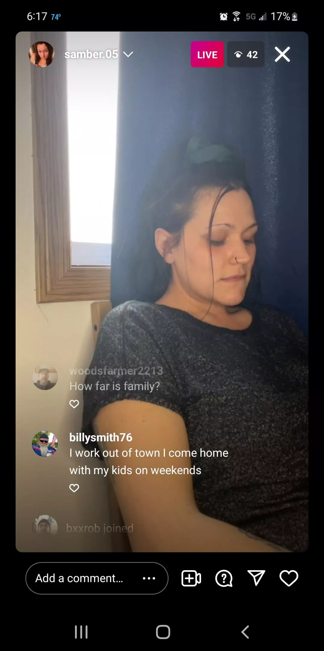 on now playing with vibe on live, name is in picture. posted by PrettyPumpkin4334