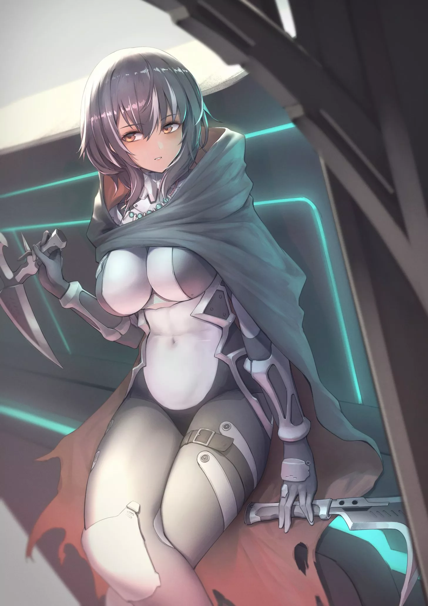 On Standby Cloaked Soldier (Itaco) [Original] posted by sequence_string