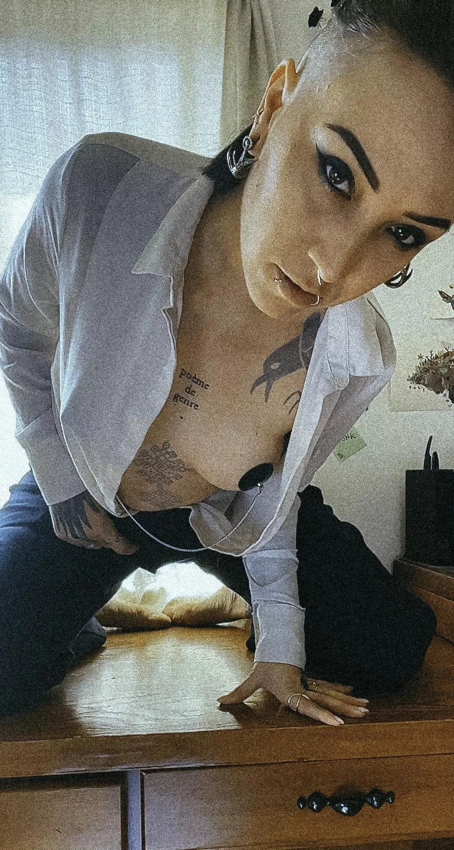 on the desk posted by UrsinaeVespera