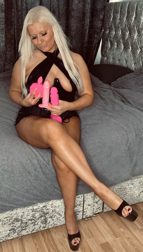 On Wednesdays we wear pink…in our asses…alllll day long, who’s first? by sparkly-and-savage