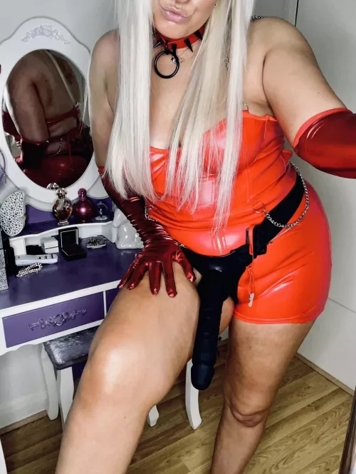 On your knees and spread ‘em wide, mommy is gonna play with your ass all day by sparkly-and-savage