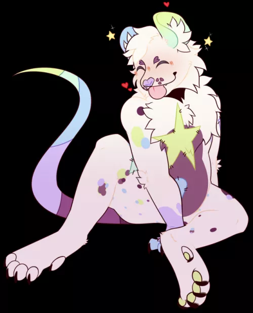 One of the first art pieces ever done for Gremlin! drawn by taakodrawsthings on tumblr by bluefox2003