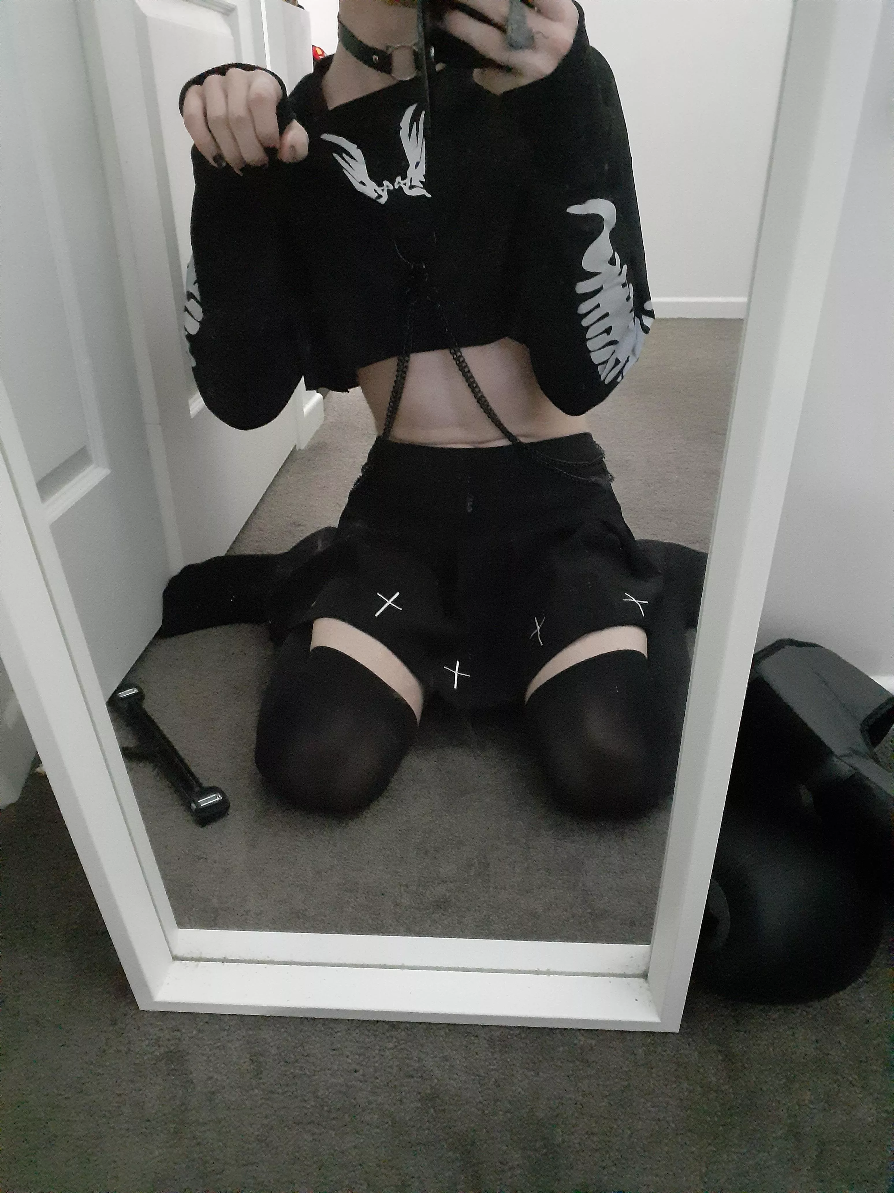 One of the VERY few pictures I like of myself... <3 posted by The_False_Switch