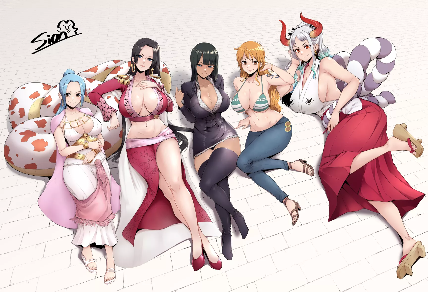 One Piece Female Line Up posted by ArmorXIII