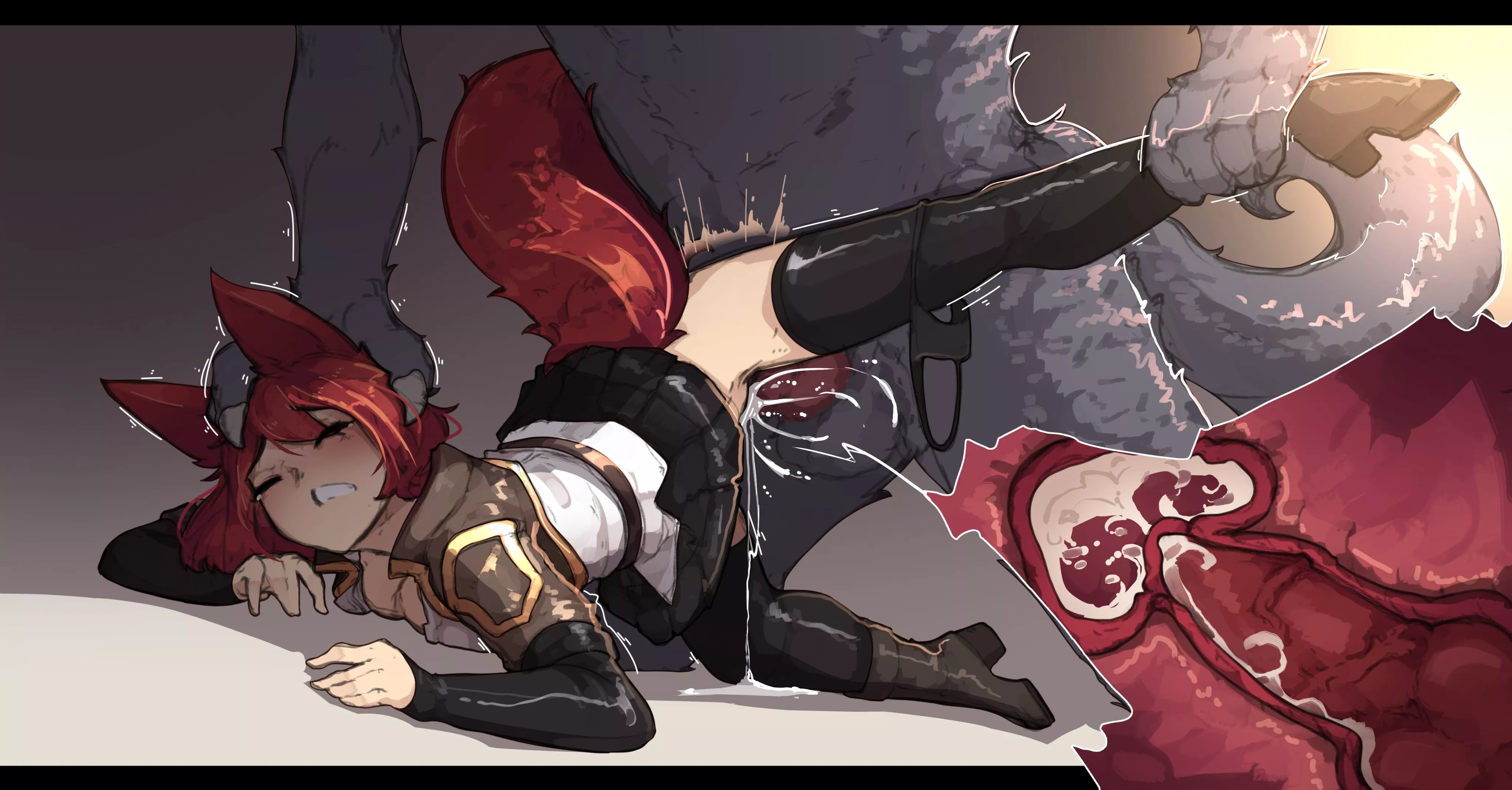 One way ticket to werewolf Pound-Town (shuuko) posted by TheGuroGirl