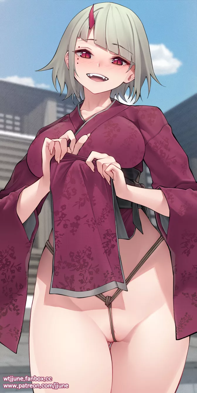 Oni Girl Is Happy To Meet You posted by JeanneDAlter