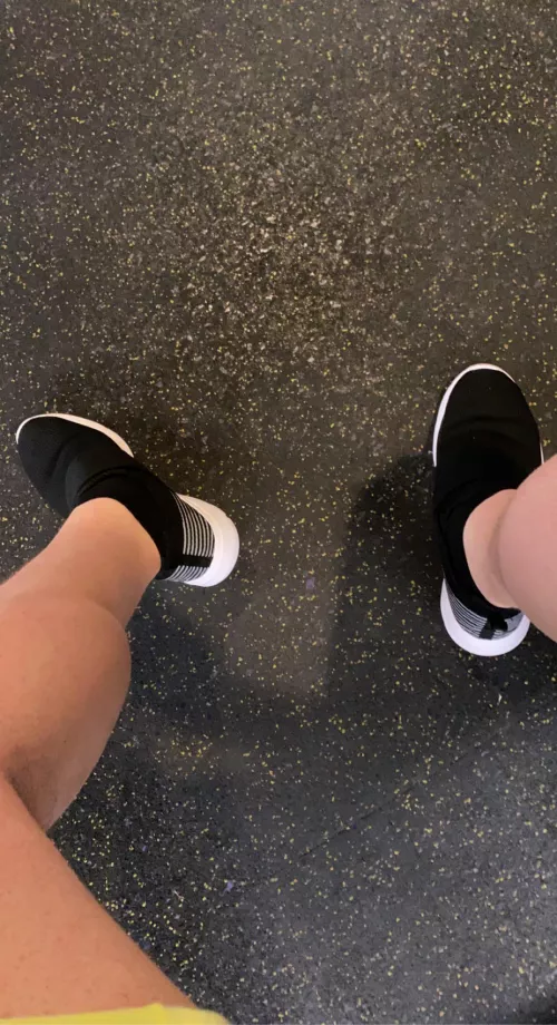 Only 15 minutes into my workout and I’m already drenched in sweat by babybear_2000