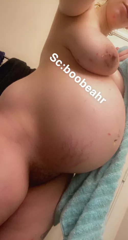 Only been a week and already Missing my bump 😭 by ScBoobeahr