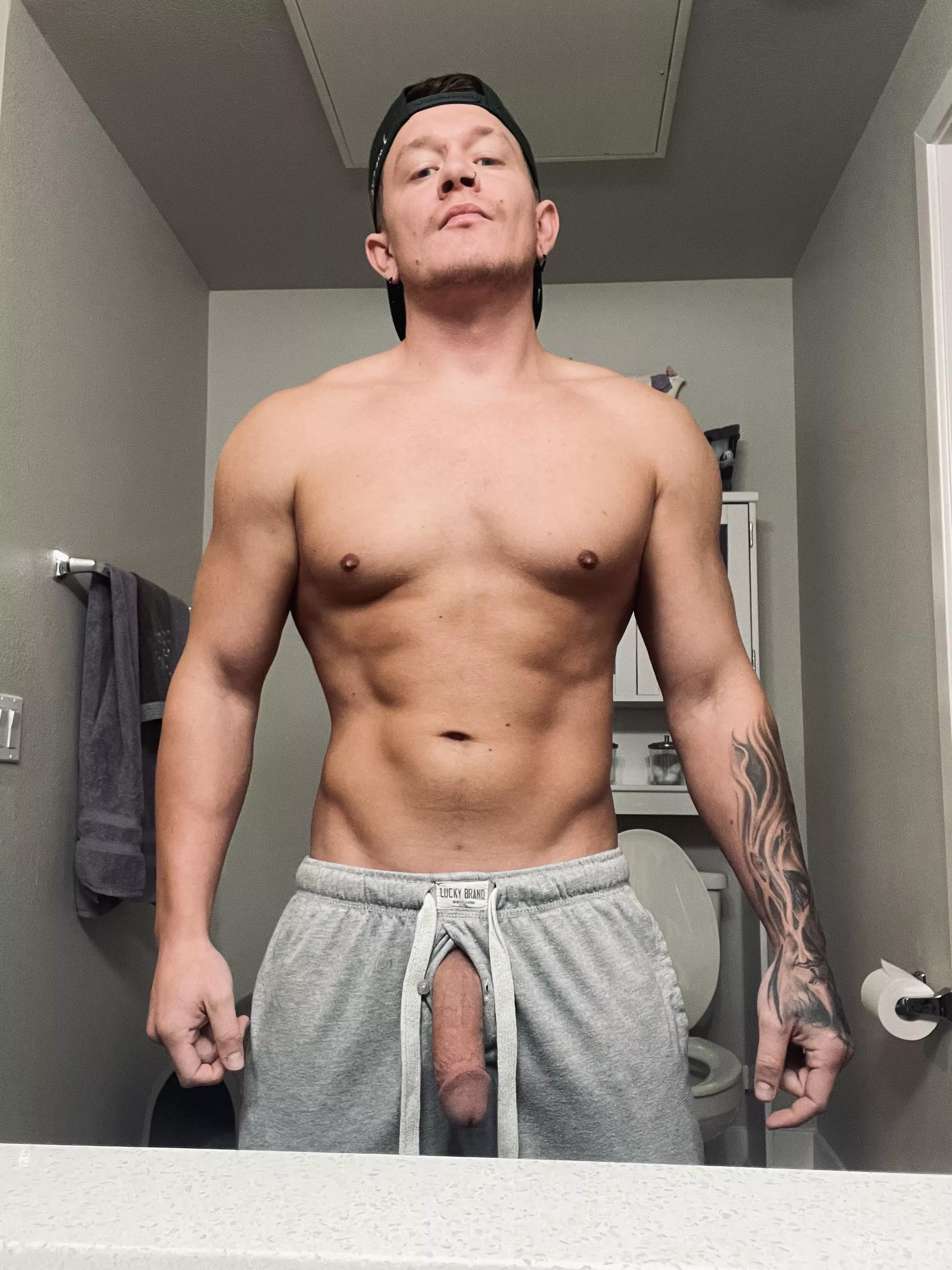 Oops it fell out😏 posted by Coleanthonyxxx