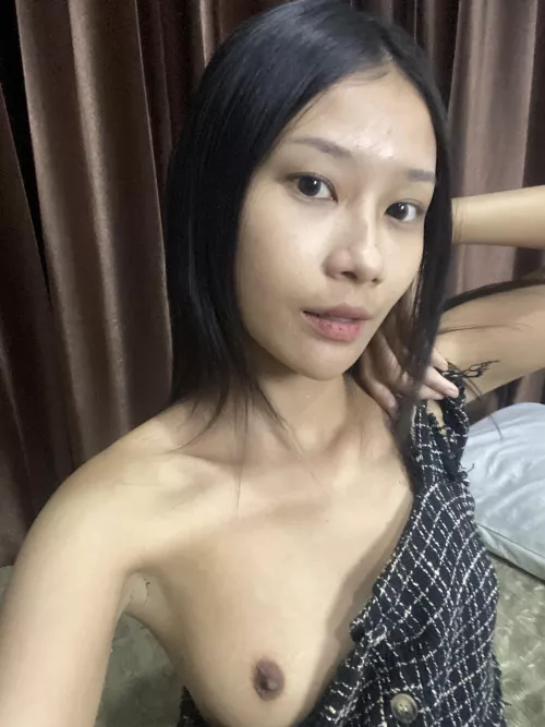 Oops my dress slipped while selfie 😋 by Littlepan123