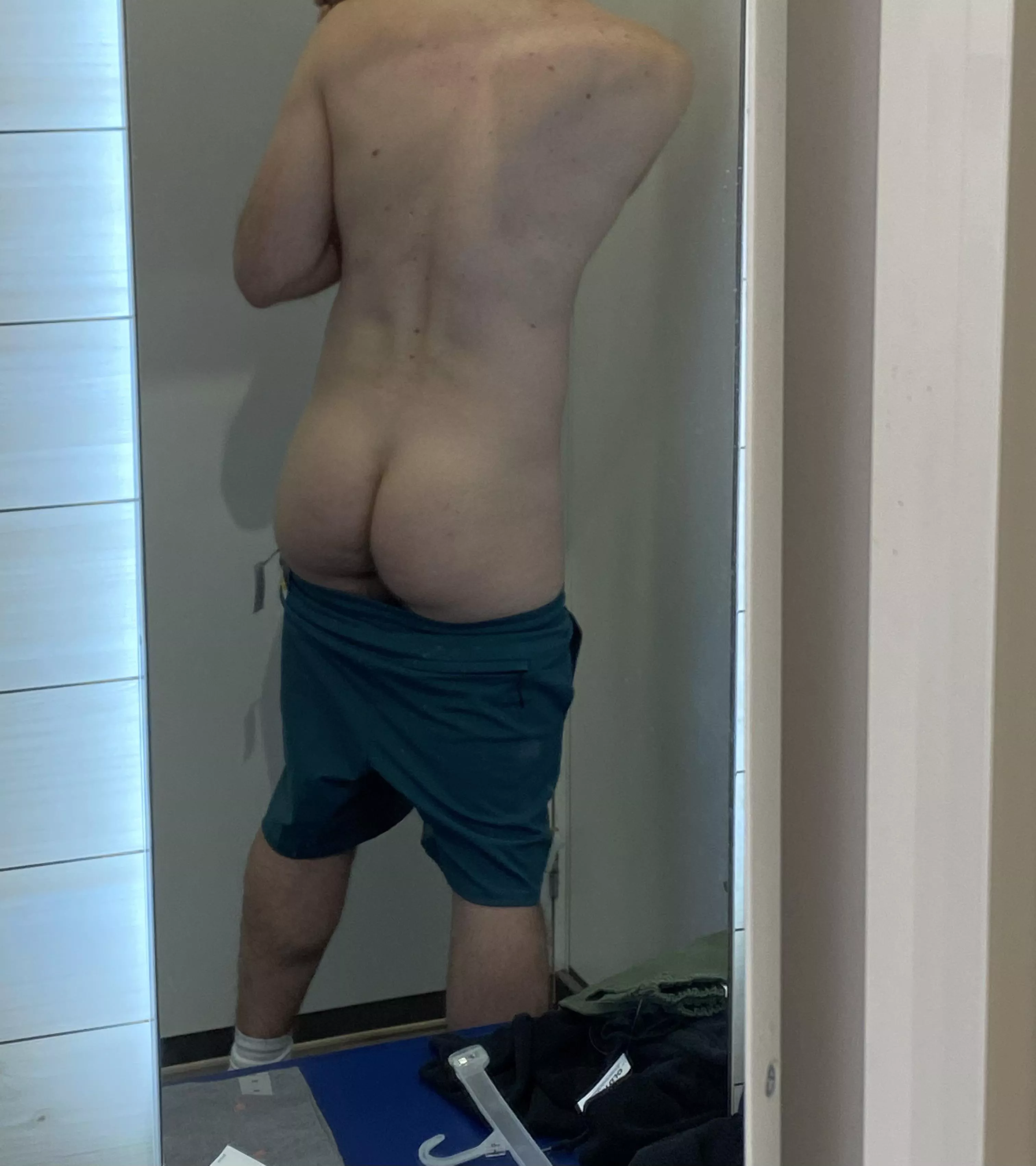 Oops. You caught me with my pants down! posted by curiousone1985