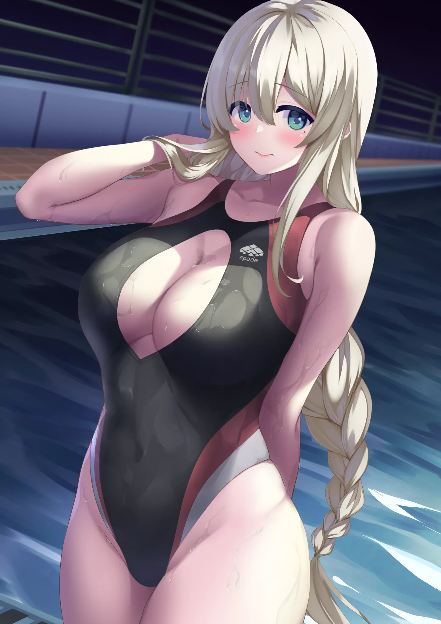 Open Swimsuit Beauty Late Night Swim ( Yappe ) [Original] posted by sequence_string