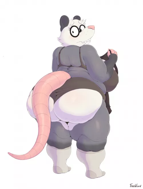 Opossum B4ut [F] (trash-wizard)⭐ by leavespalate