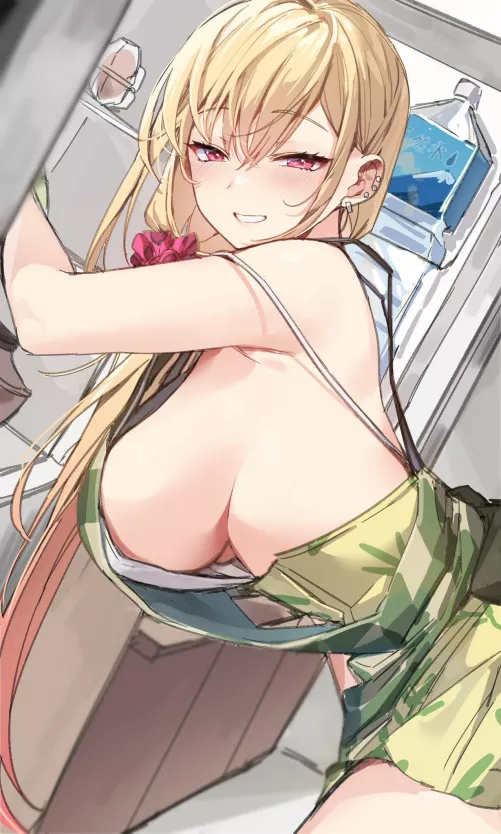 Oppai hanging [My Dress-Up Darling] by Natsu_1000