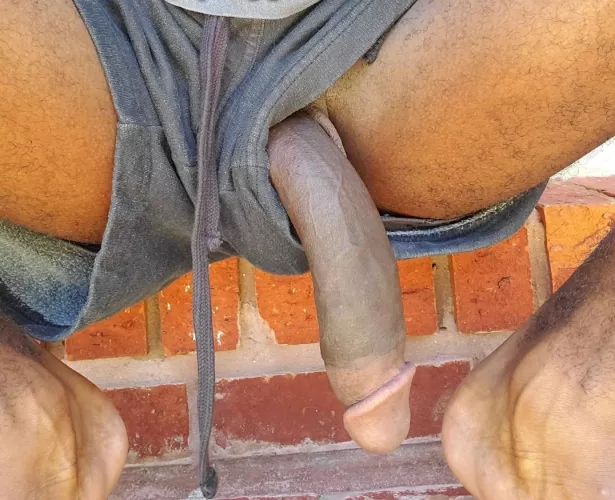 Ops my cock dropped out of the shorts 😅 by Latinhotstudxx