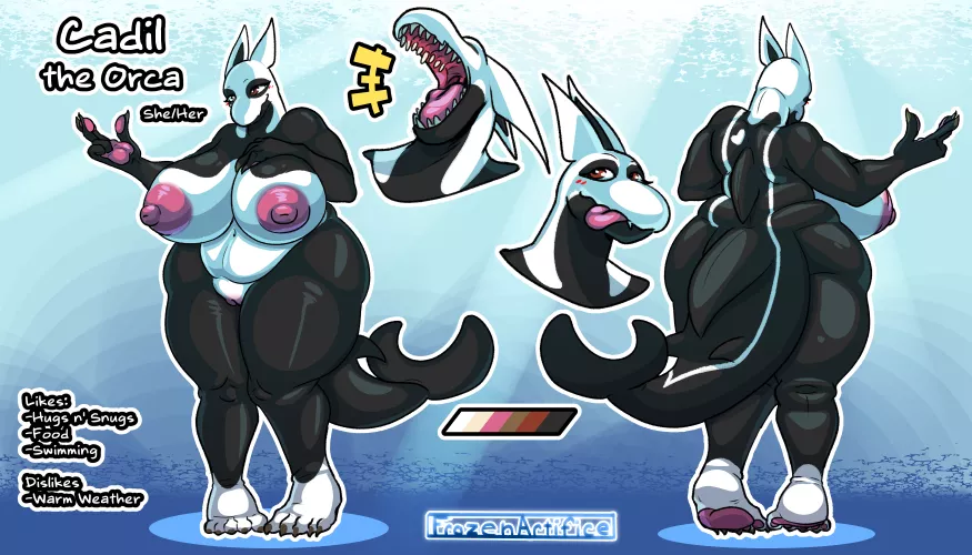 Orca Character Sheet [F] (Frozen Artifice) by FrozenArtifice