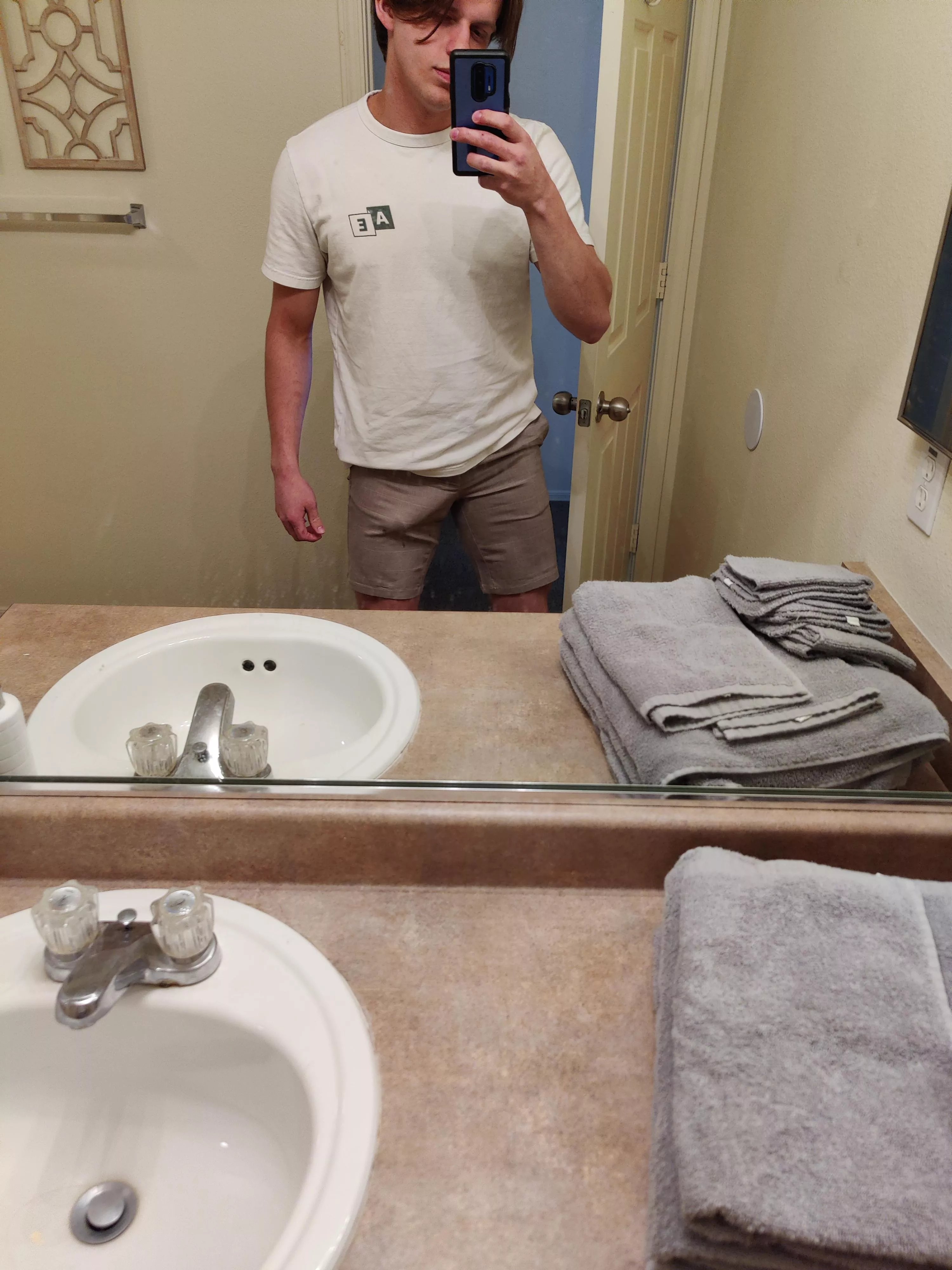 ordered a new pair of shorts today and I think I might need a size bigger. what do you think? posted by icanbeyourman